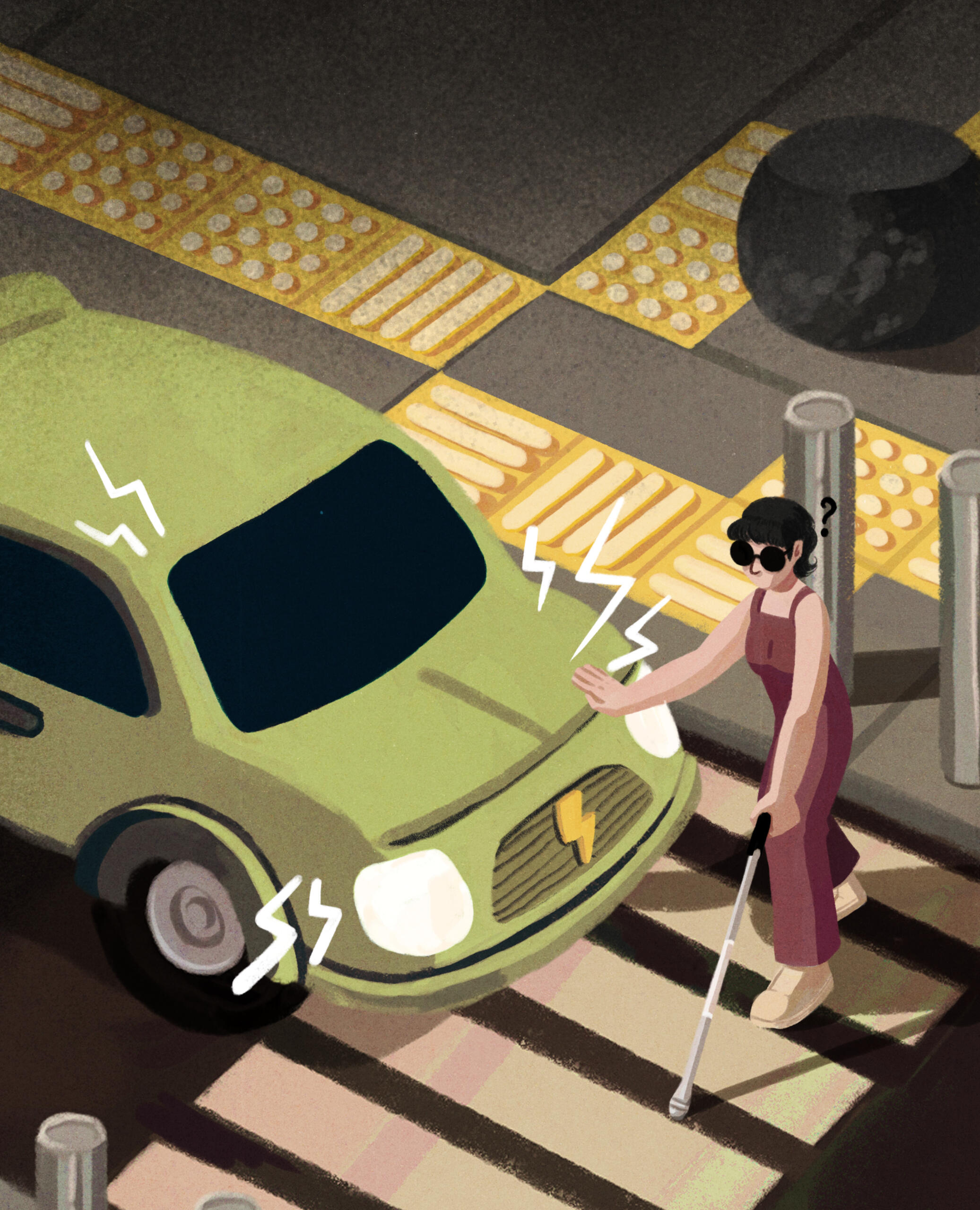 LBH APIK ID - Electric Vehicles and Accessibility Challenges for Blind Women